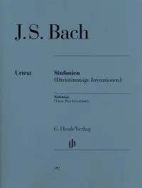 Bon prix | Bach J.s. Inventions A 3 Voix Piano
