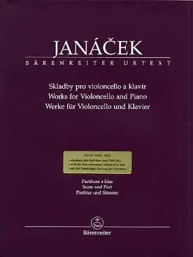 Achat sécurisé | Janacek L. Compositions Violoncelle