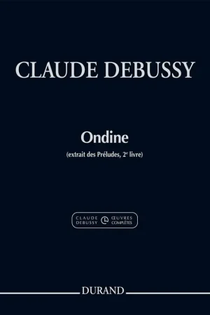 Tout juste disponible | Debussy C. Ondine Piano