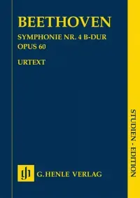 Beethoven L.v. Symphonie N°4 OP 60 Conducteur | Prix cassé