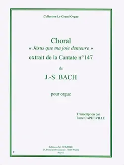 Petit prix - Bach J.s. Cantate 147 Orgue