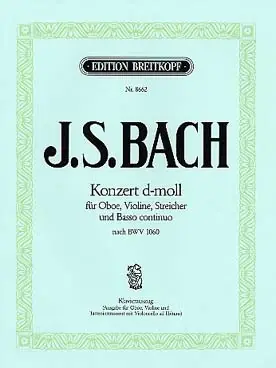 Plus que quelques pièces - Bach J.s. Concerto Bwv 1060 Violon et Hautbois OU 2 Violons-1