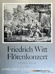 Witt F. Flotenkonzert Flute - Nouveau au catalogue