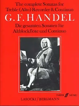 Haendel G.f. Complete Sonatas Flute A Bec Alto - En stock
