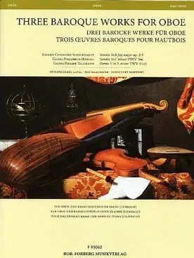 Commandez maintenant - Trois Sonates Baroques Pour Hautbois