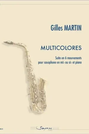 Déstockage - Martin G. Multicolores Saxo Sib OU Mib