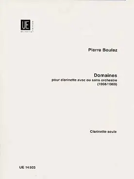 Liquidation - Boulez P. Domaines Clarinette Solo
