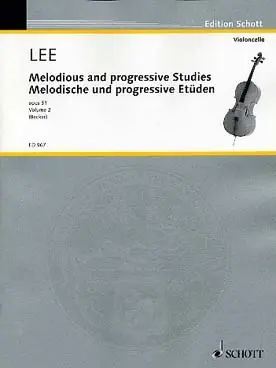 Lee S. Melodious And Progressive Exercises OP 131 2 Violoncelles | Excellente qualité
