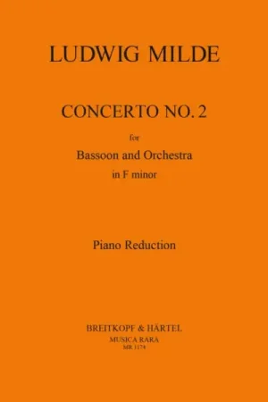 Dernier arrivage - Milde L. Concerto N°2 Basson