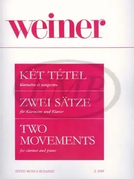 Weiner Mouvements Clarinette - Excellente qualité