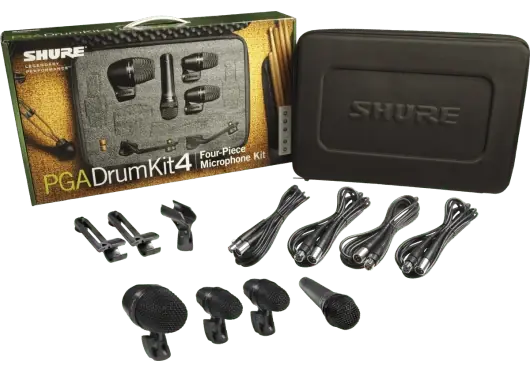 Nouveau chez nous - Shure PGADRUMKIT4