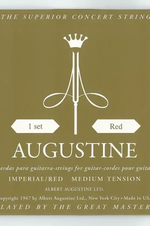 Jeu de Cordes Classiques Augustine Imperial Rouge Normal | Promotion