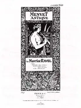 Ajoutez au panier - Ravel M. Menuet Antique Piano