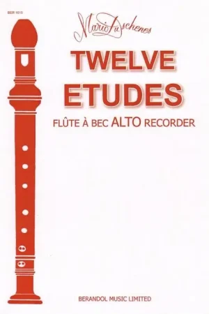 Très demandé - Duschenes M. Etudes Flute A Bec Soprano