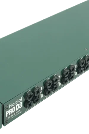 Prix usine - Boite de Direct Radial DI Rack 8 Canaux PRO-D8