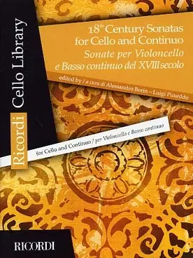 18TH Century Sonatas For Cello And Continuo - Nouveau chez nous
