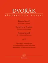 Nouveau - Dvorak A. Concerto A Mineur OP 53 Violon