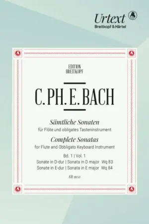 Réduction - Bach C.p.e. Sonates Vol 2 WQ 85 - WQ 86 Flute