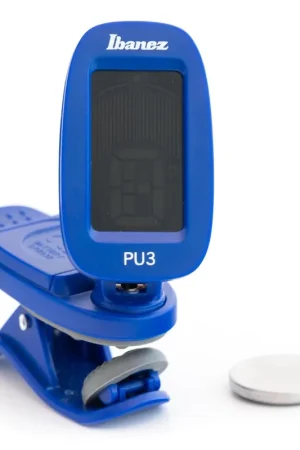 Prix imbattable - Accordeur Ibanez PU3-BL Blue