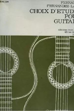 FERNANDEZ-LAVIE F. Choix D'etudes Vol 3 Guitare - Commandez dès maintenant