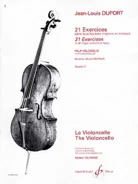 Disponible dès maintenant - Duport J.l. 21 Etudes Vol 2 Violoncelle