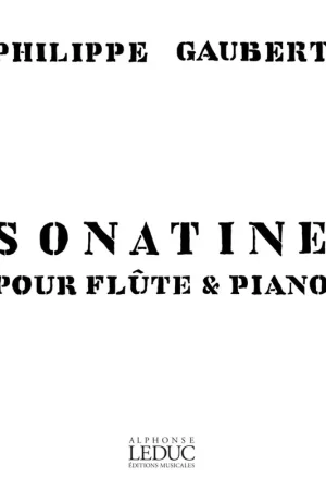 Nouveau - Gaubert P. Sonatine Flute