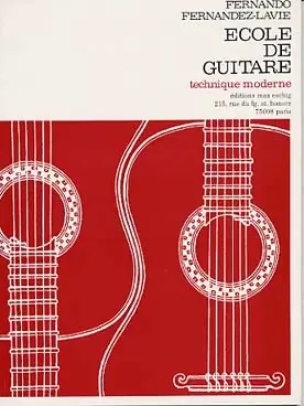 FERNANDEZ-LAVIE F. Ecole de Guitare - Direct usine
