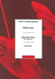 Glass P. Opening Piece From Glasswork For Piano - En stock
